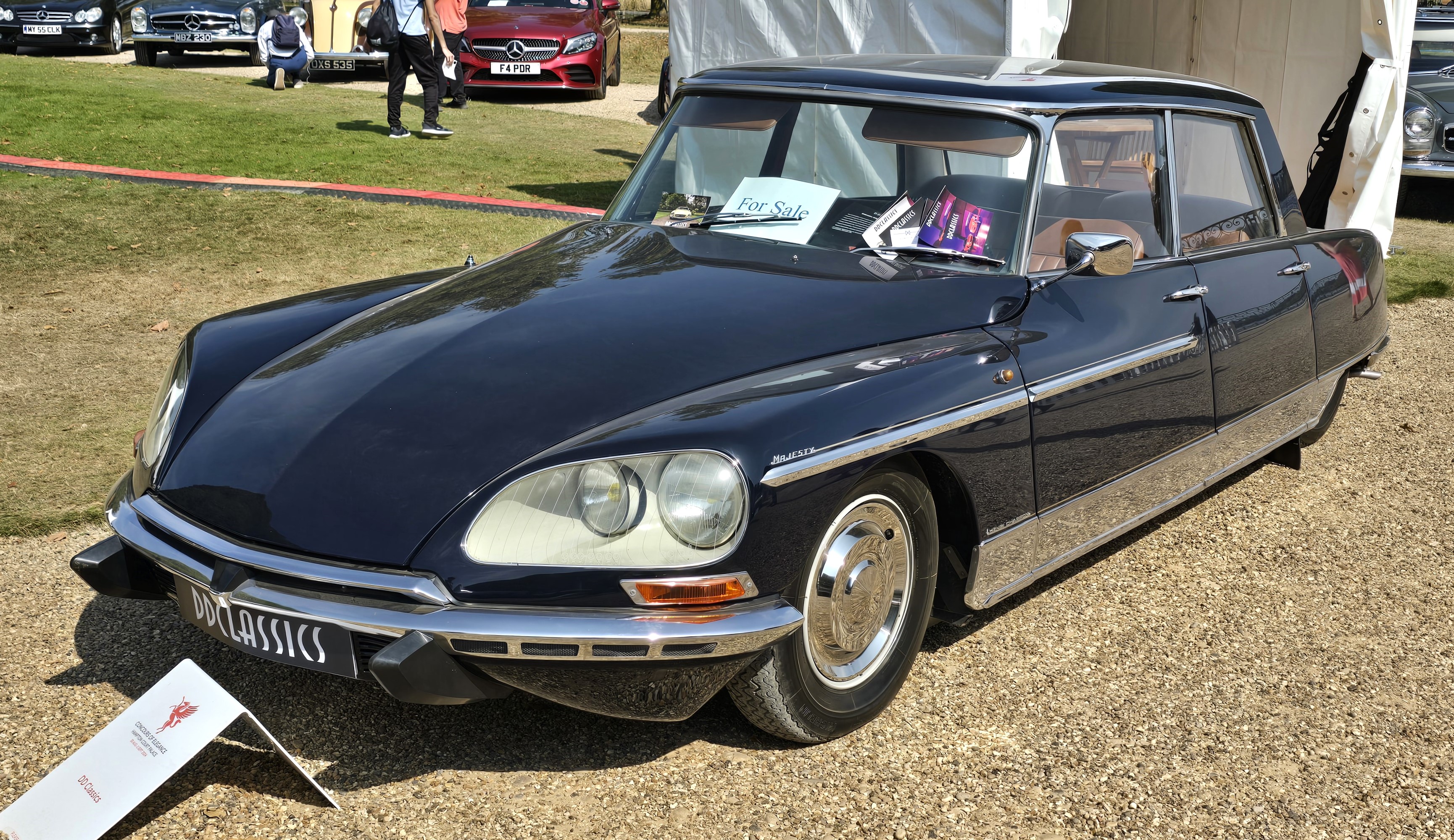 Citroën DS21 Majesty luksuslimousine fra 1969 med karrosseri fra Henri Chapron