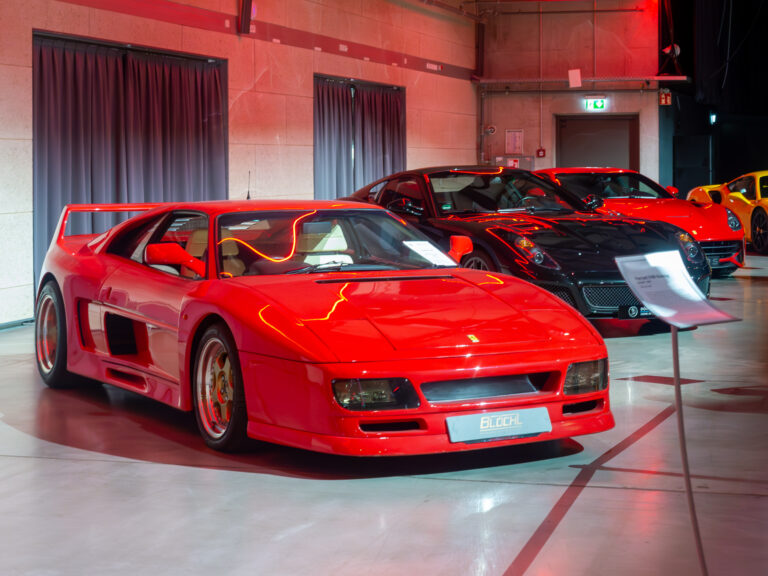 Ferrari 348 ombygget til Koenig Specials F48 vist ved Motorworld München